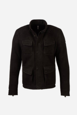 FULHAM SHEARLING JACKET MAN BLACK - Matchless London | The Innovator since 1899