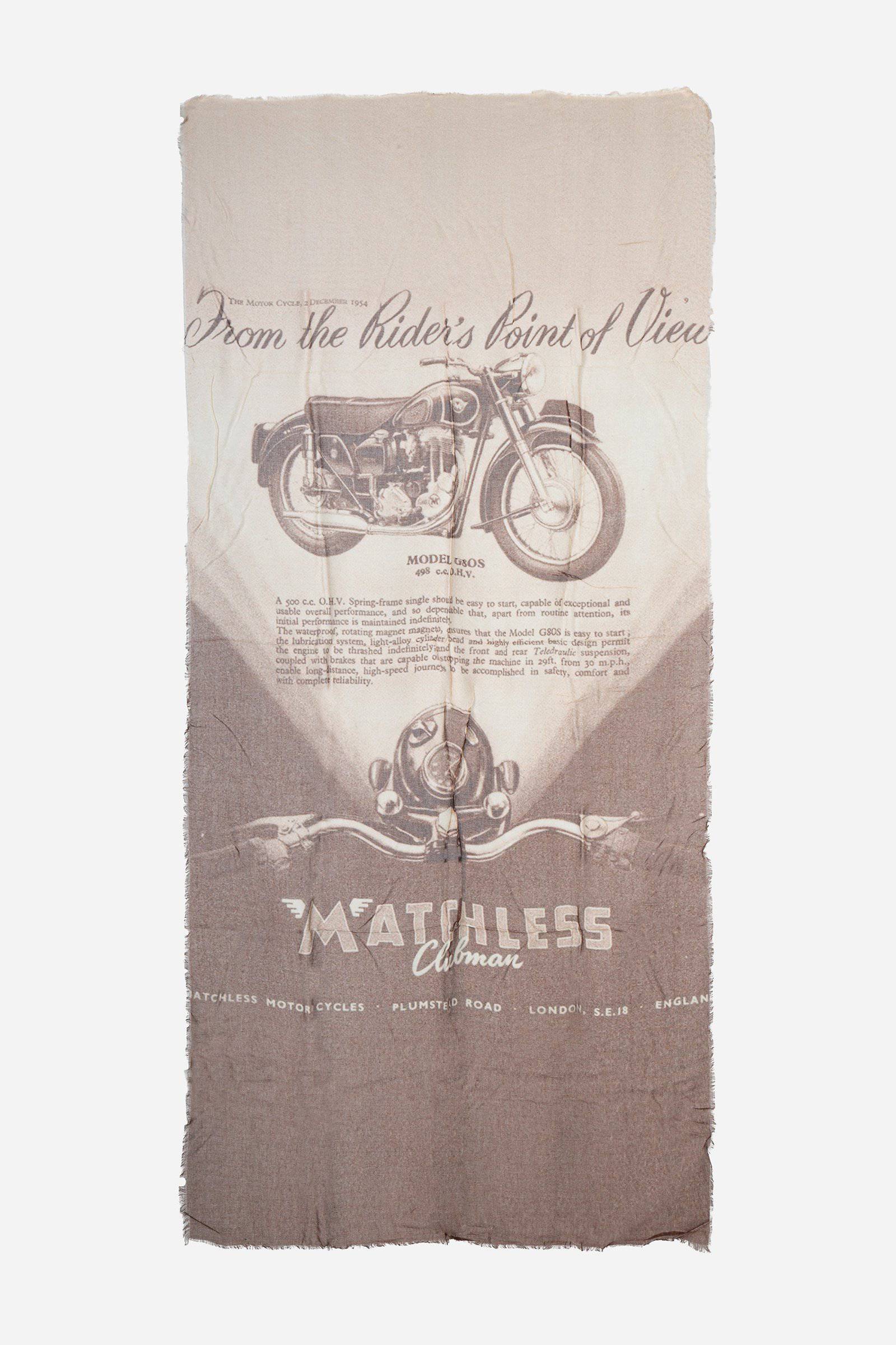 CLUBMAN LARGE SCARF - Matchless London | The Innovator since 1899