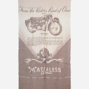 CLUBMAN LARGE SCARF - Matchless London | The Innovator since 1899