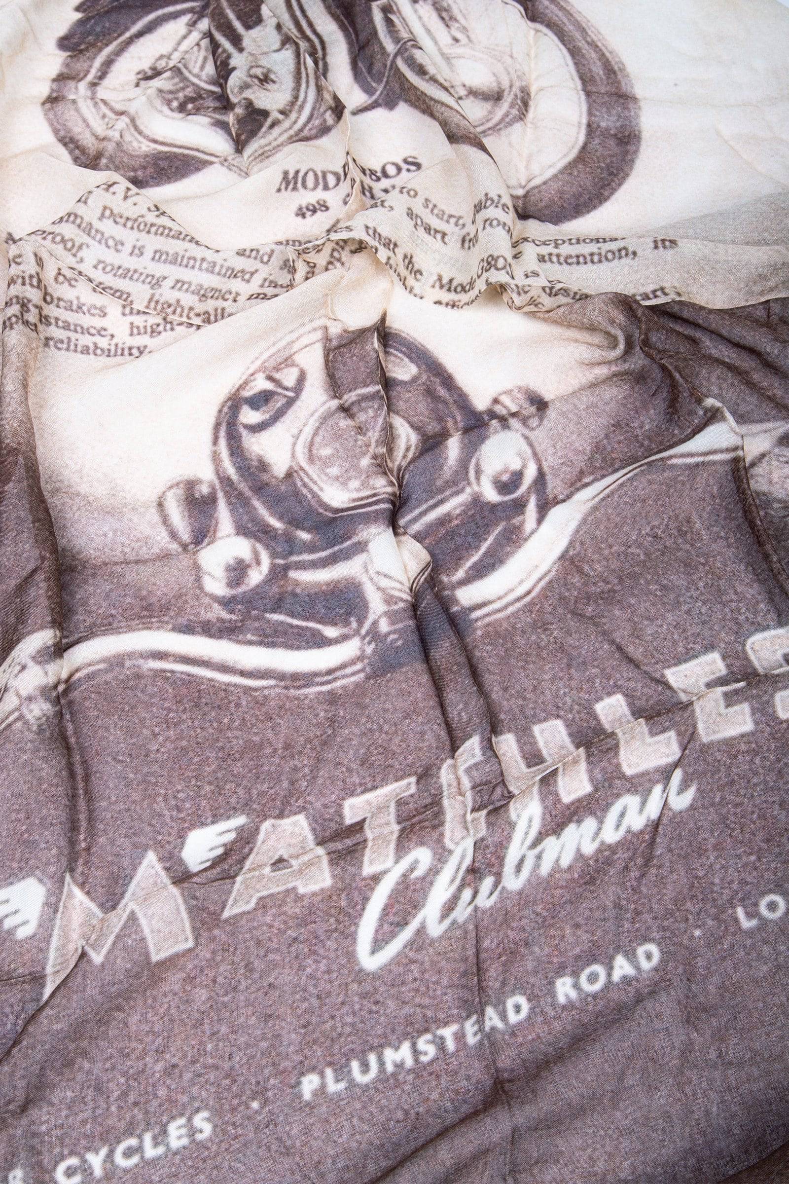 CLUBMAN LARGE SCARF - Matchless London | The Innovator since 1899