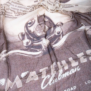 CLUBMAN LARGE SCARF - Matchless London | The Innovator since 1899
