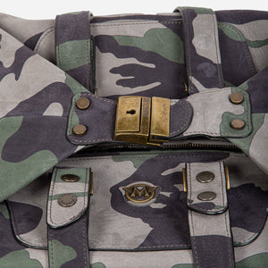 SQUARE MEDIUM BAG CAMOU - Matchless London | The Innovator since 1899