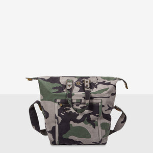 SQUARE MEDIUM BAG CAMOU - Matchless London | The Innovator since 1899
