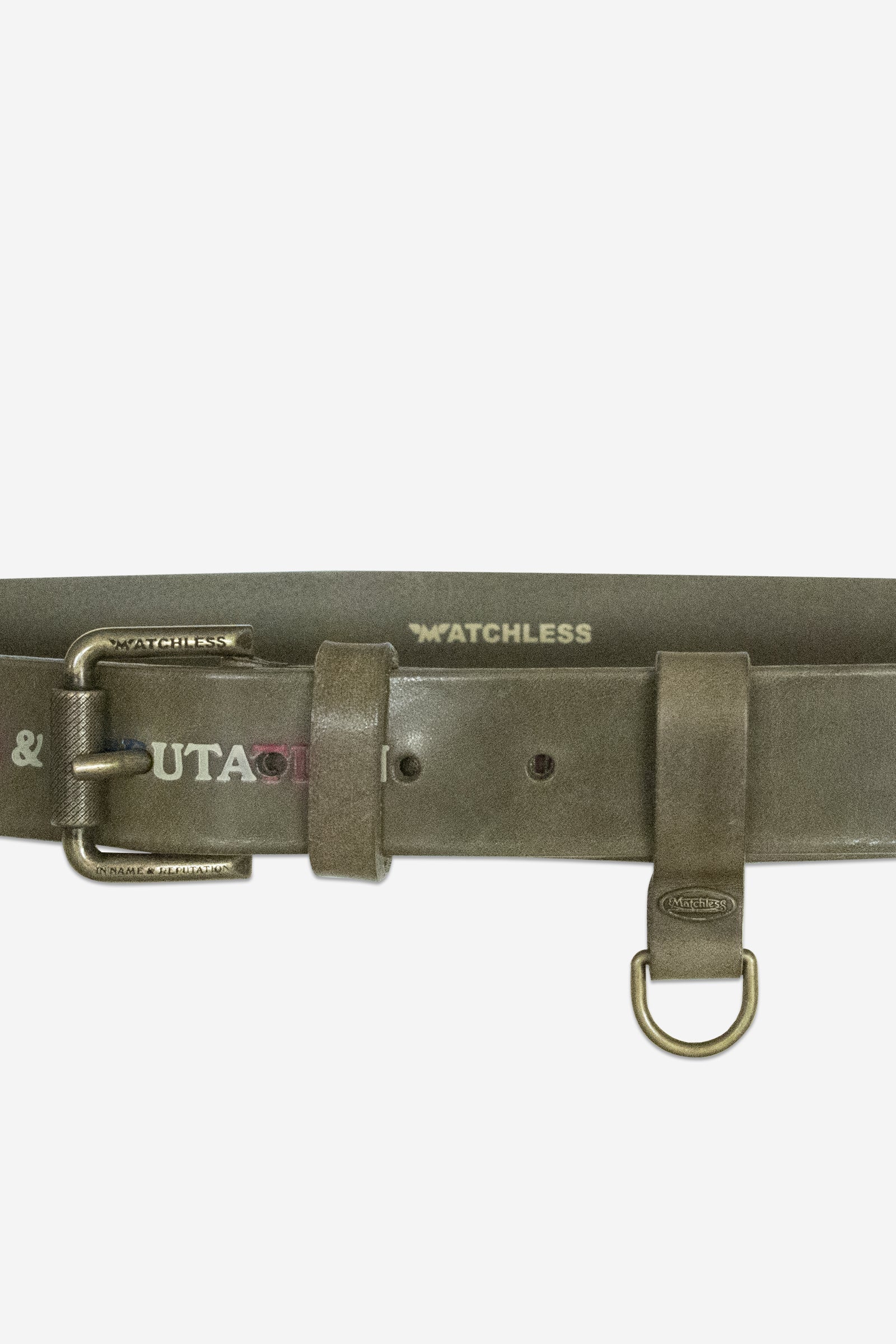 IN NAME & REPUTATION BELT MAN - Matchless London | The Innovator since 1899