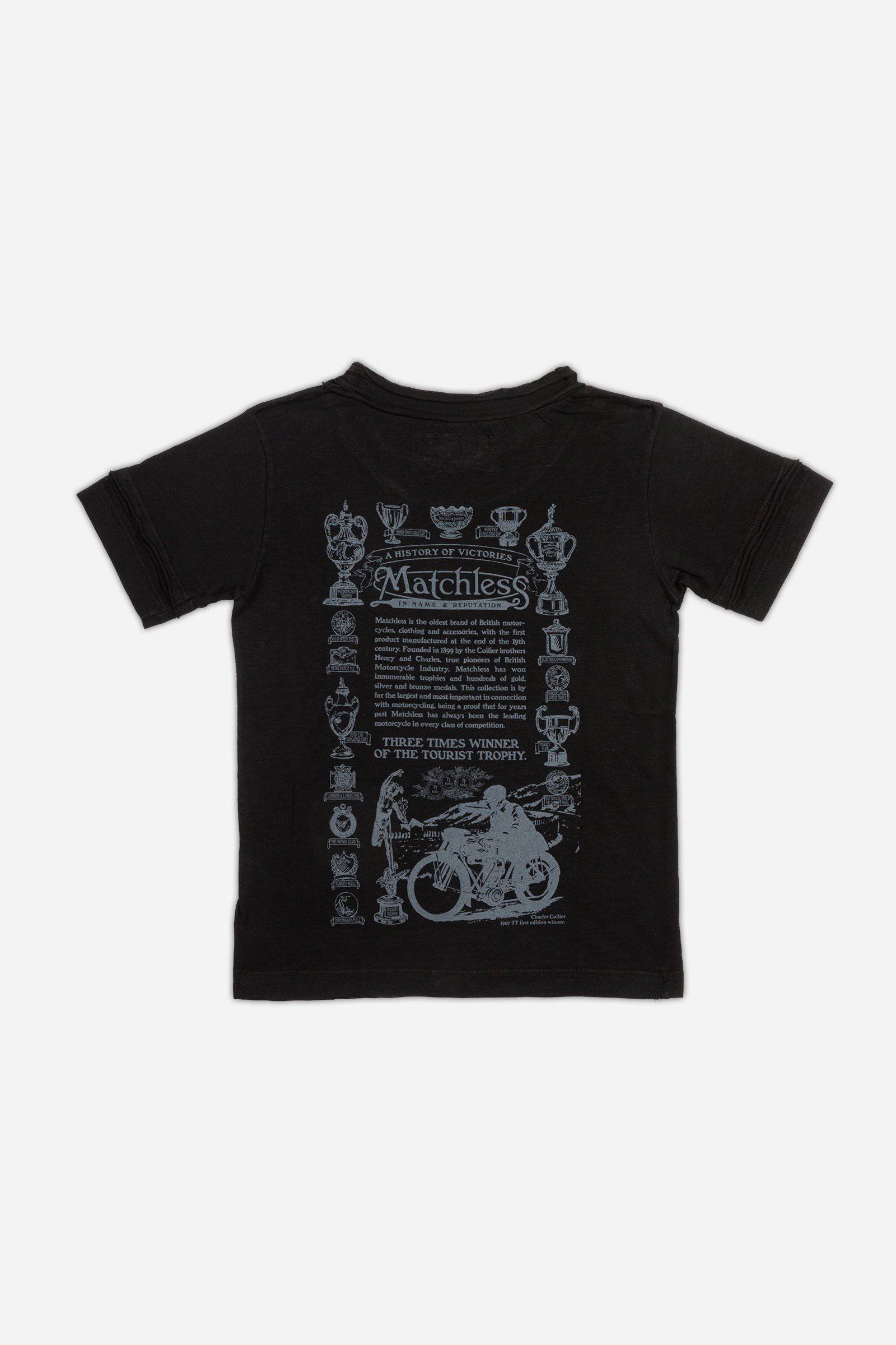 BASIC M T-SHIRT JUNIOR - Matchless London | The Innovator since 1899