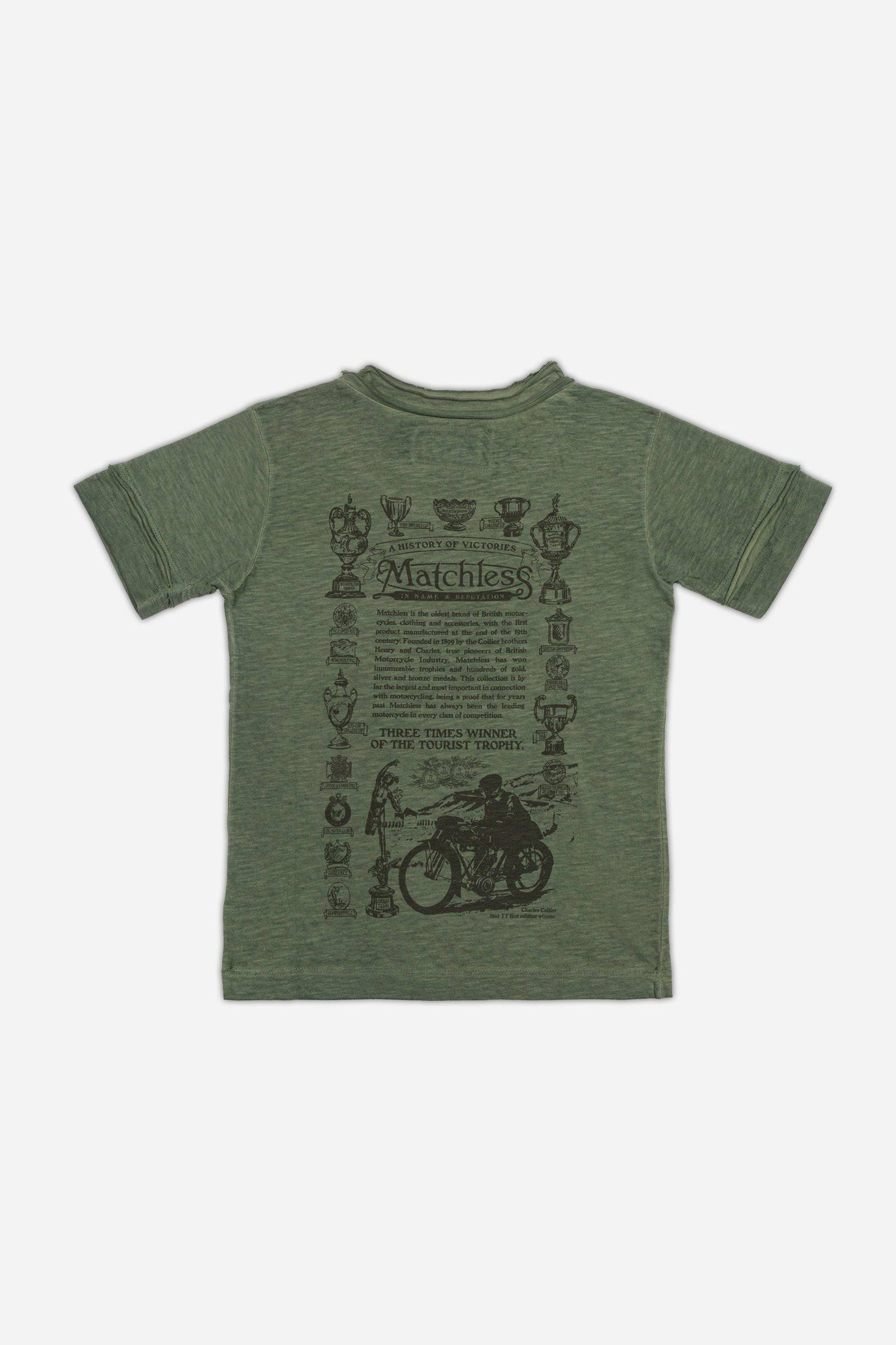 BASIC M T-SHIRT JUNIOR - Matchless London | The Innovator since 1899