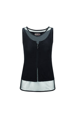 CATHARINE M PRINT TOP LADY - Matchless London | The Innovator since 1899