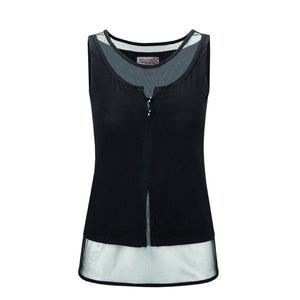 CATHARINE M PRINT TOP LADY - Matchless London | The Innovator since 1899