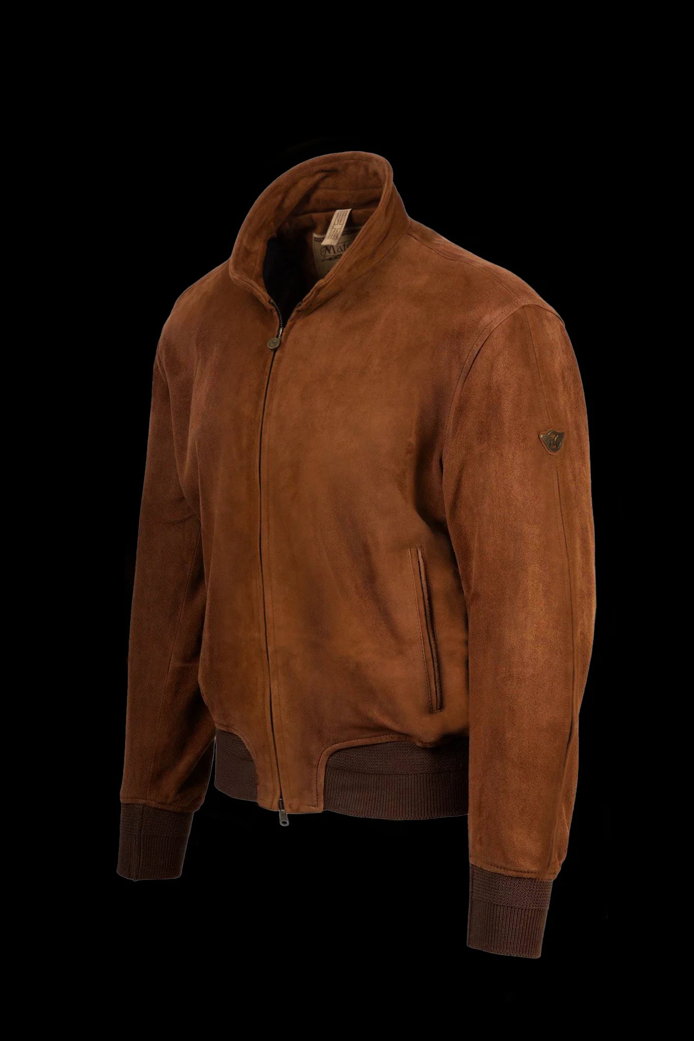 Craig Bomber Blouson leder Jacke von Matchless London - chocolate brown